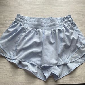 Light Blue Low Rise 2.5” Hotty Hot Lulu Shorts